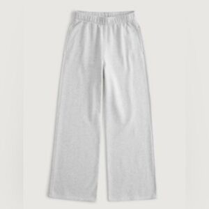 Hollister feel good fleece wide leg pants